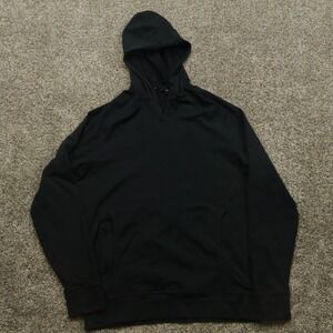 Public Rec Mens‎ Small Black Pullover Hoodie Athletic Lightweight Comfort